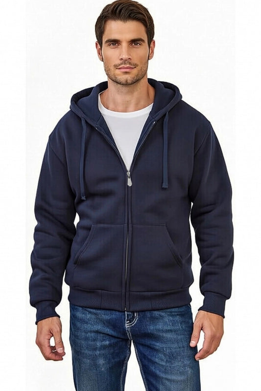Fleece Hoodies Zipper